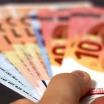 Euro bank notes