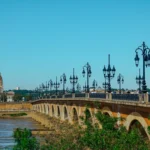 A bridge over some water