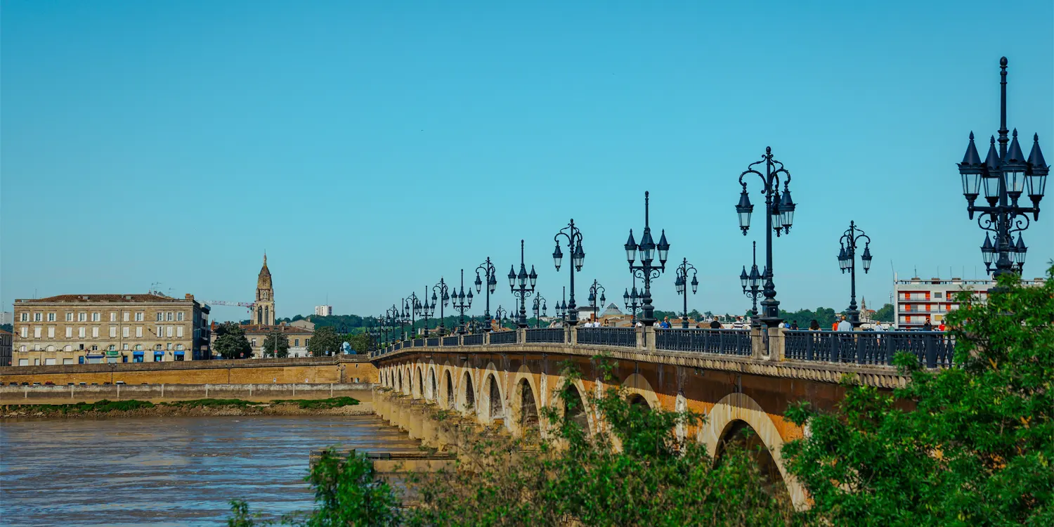 A bridge over some water