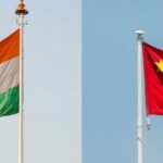 Flags of India and China