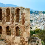 Odeon of Herodes Atticus in Athens, Greece