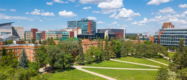 University of Alberta campus
